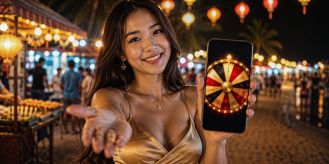 Không gian chợ đêm Phú Quốc gợi cảm hứng cho câu hỏi về roulette và casino